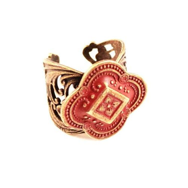 Vintage Inspired Flower Ring-Your Soul Place